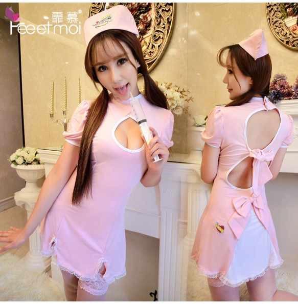 FEE ET MOI Sexy Nurses Uniform (Pink)